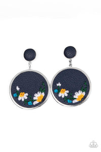 Embroidered Gardens Blue