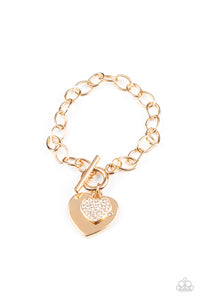 Heartbeat Bedazzle Gold