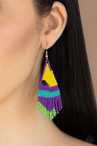 Brightly Beaded Purple