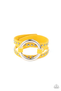 Studded Statement Maker Yellow